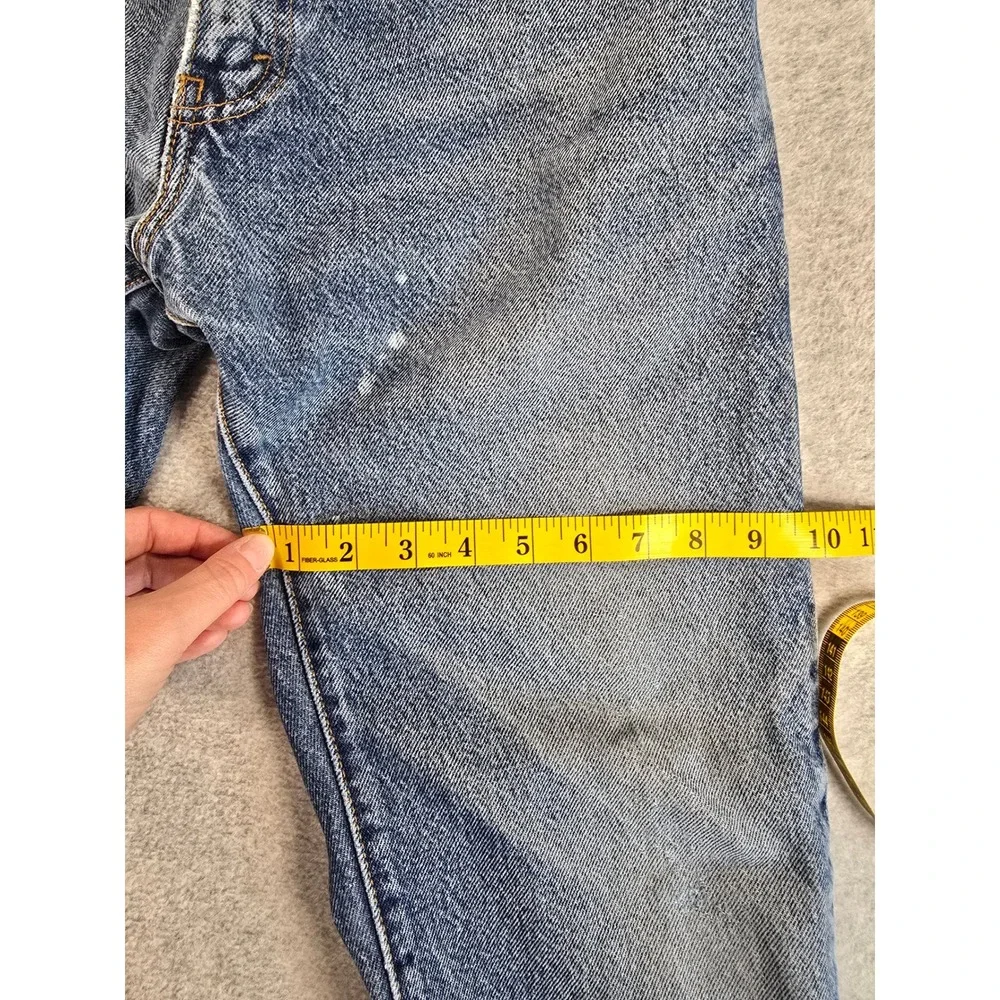 Levis 517 Bootcut Jeans Mens 31x30 Blue Distressed Vintage 90s Denim Pants